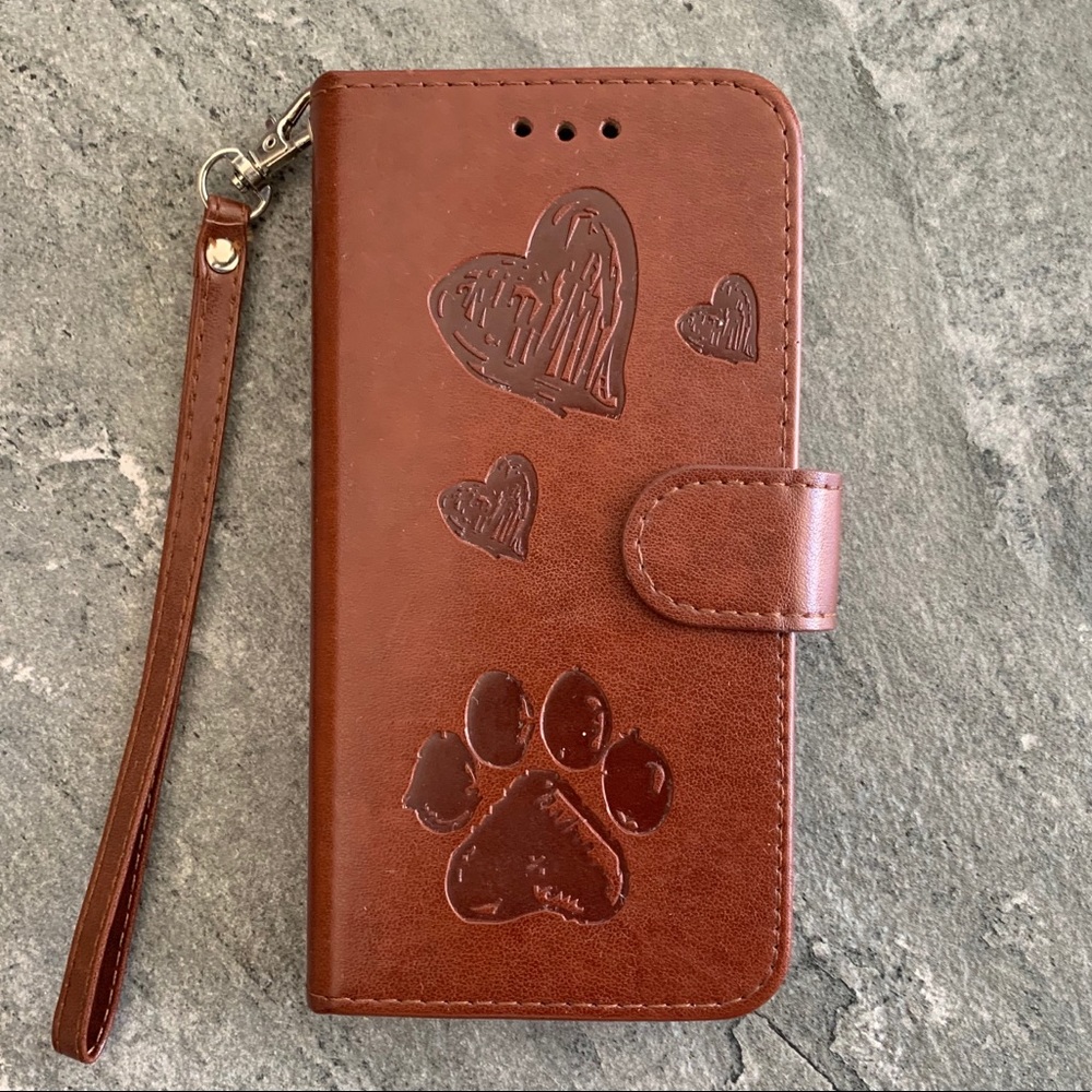🔵3/$25 Cute iPhone 7 Plus Magnetic Wallet Case